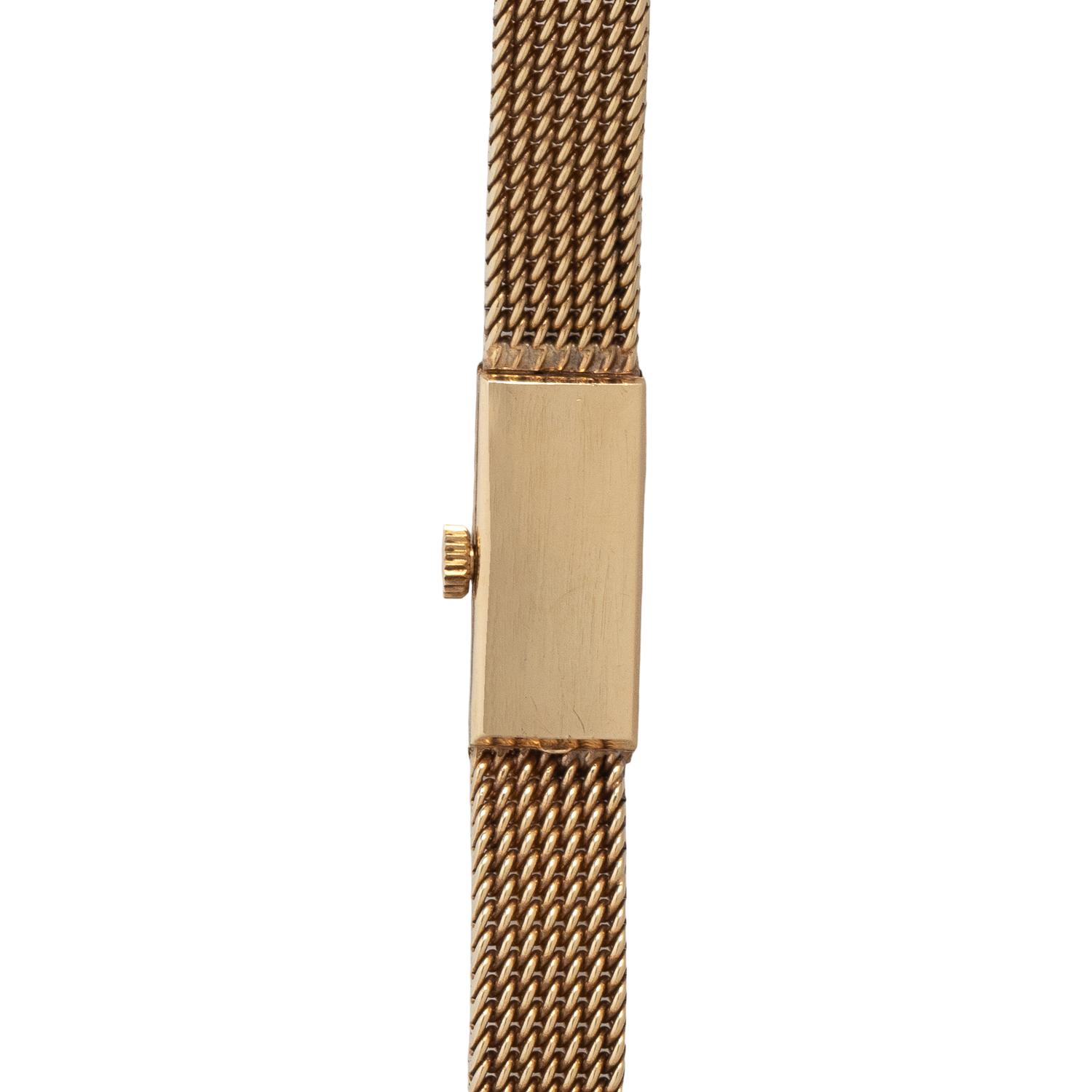 GERARD PERREGAUX, 14K YELLOW GOLD AND DIAMOND WATCH