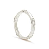 ANNA SHEFFIELD, WHITE GOLD AND DIAMOND 'CELESTINE' RING