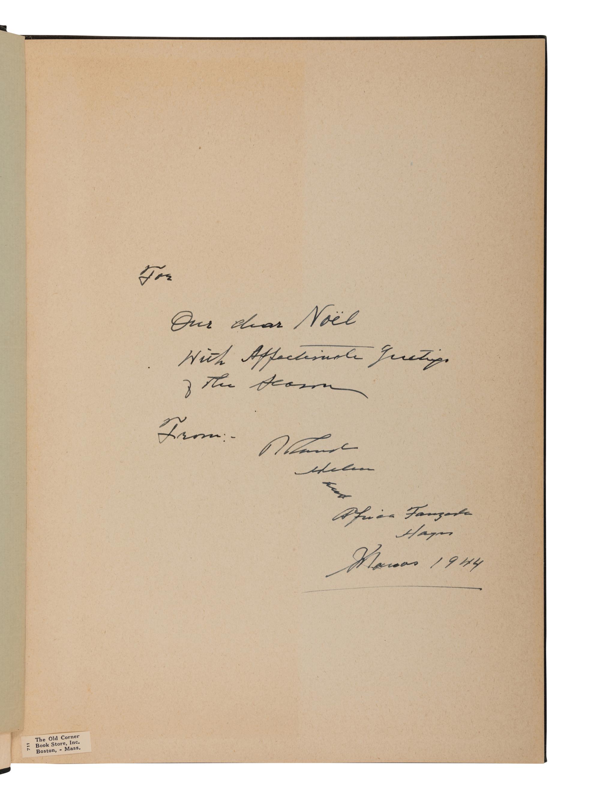 HUGHES, Langston (1901-1967). Fine Clothes to the Jew . New York: Alfred A. Knopf, 1929.