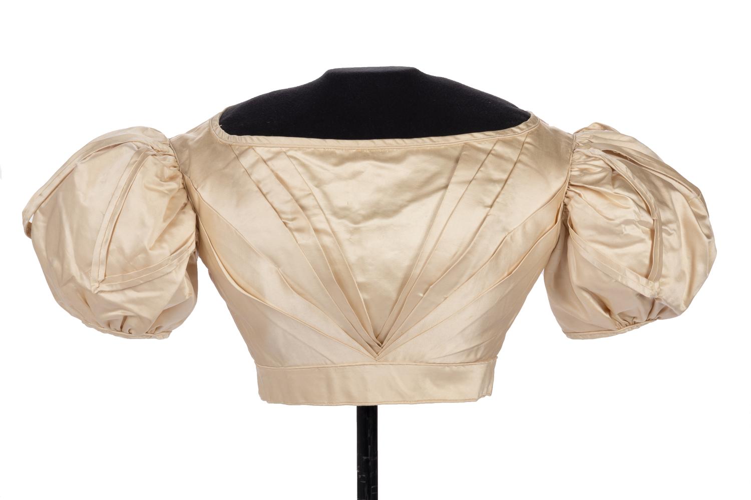 Three 19th Century Silk Bodices, 1820s-1830s