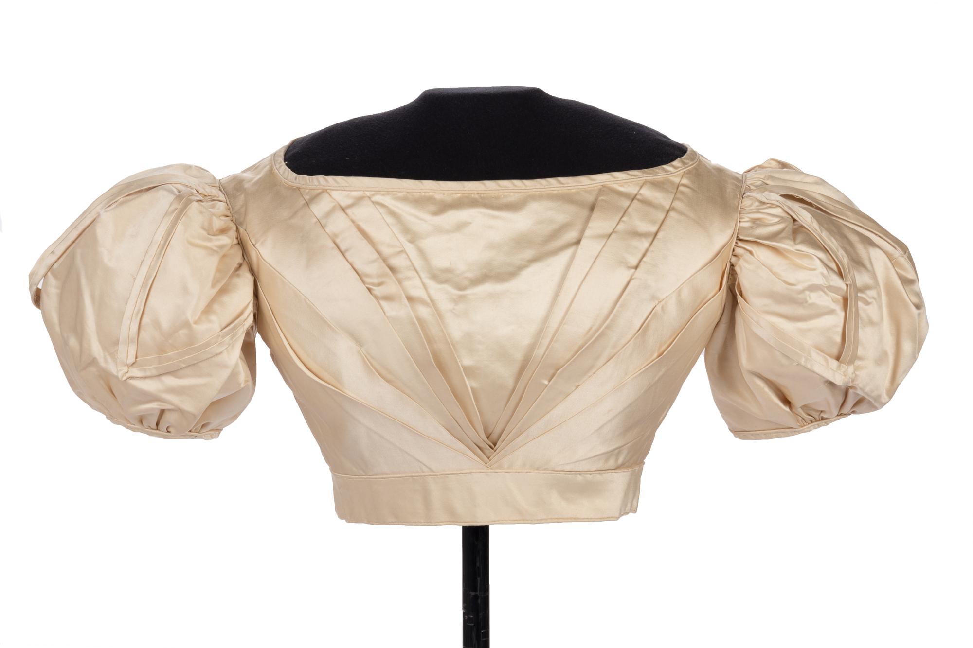 Three 19th Century Silk Bodices, 1820s-1830s
