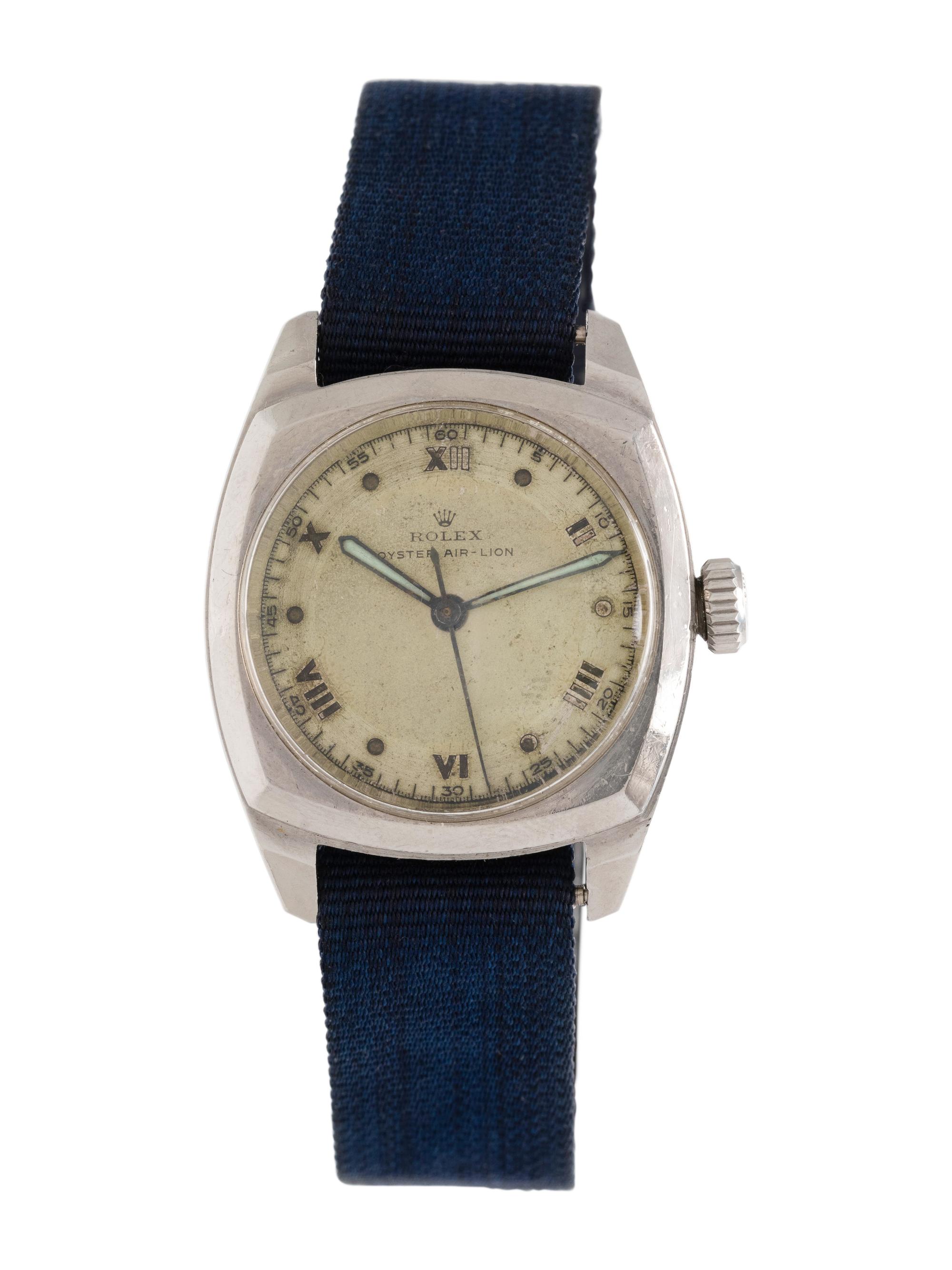ROLEX, VINTAGE, REF. 4647 STAINLESS STEEL 'OYSTER AIR-LION' WRISTWATCH