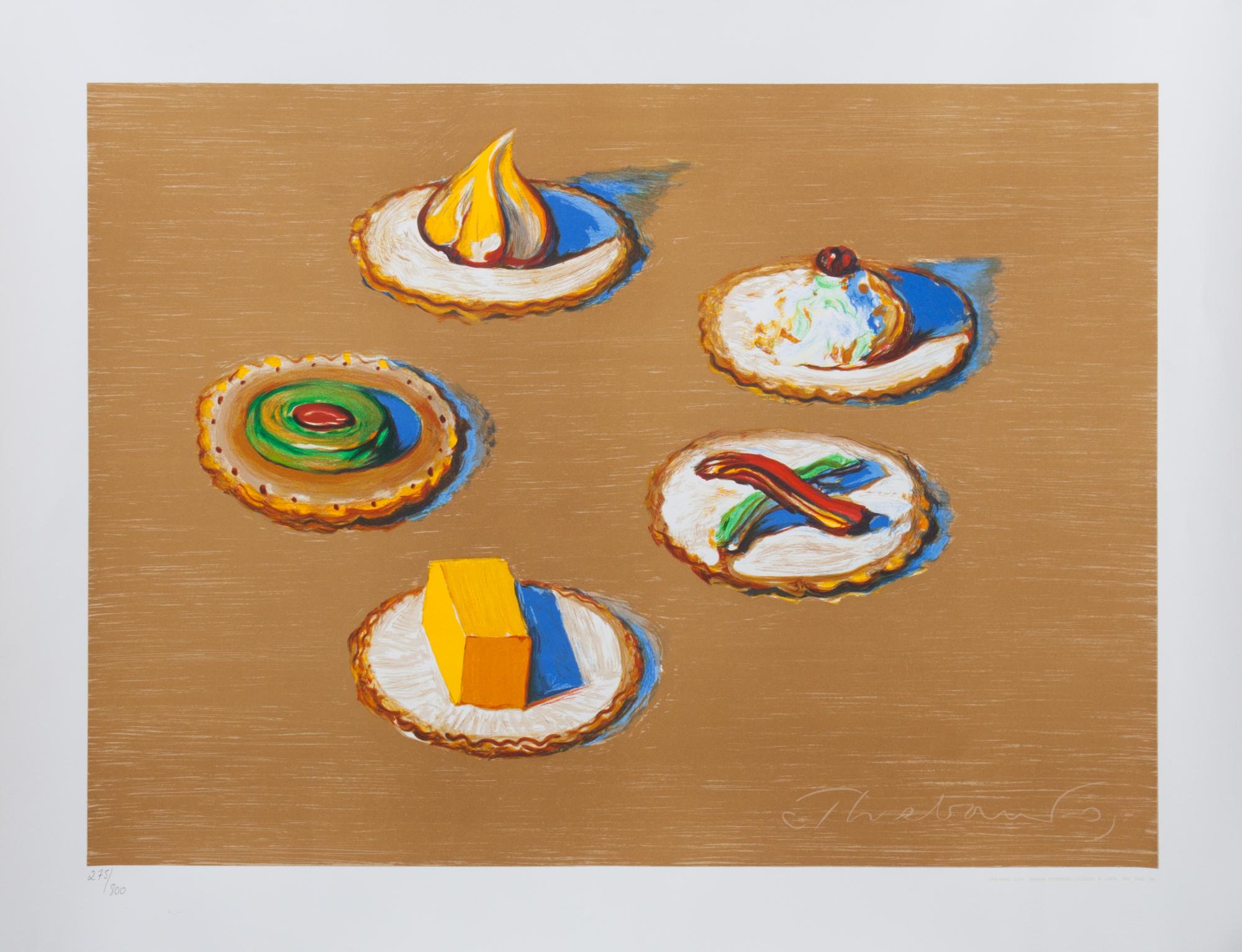 Wayne Thiebaud, (American, b. 1920), Amuse Bouche