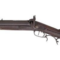 Dimick St. Louis Marked Percussion Cape Gun