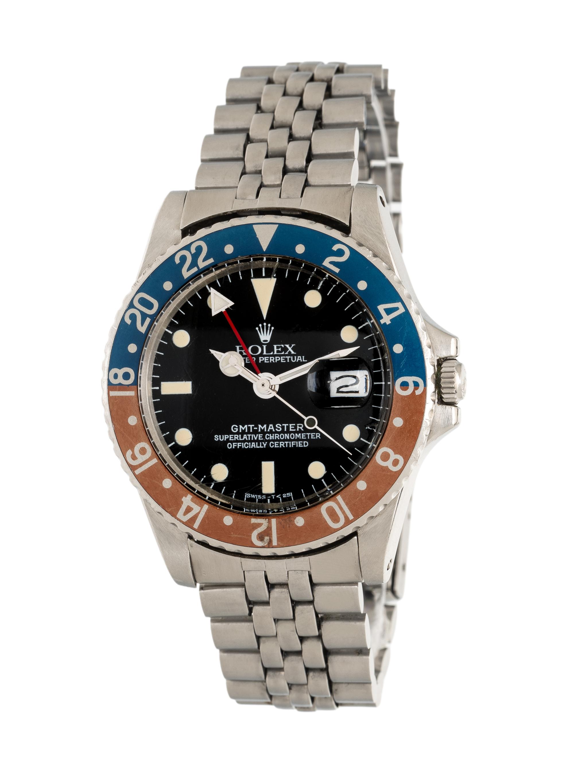 ROLEX, REF. 1675 STAINLESS STEEL 'GMT-MASTER' 'PEPSI' DATE WATCH WITH JUBILEE BRACELET