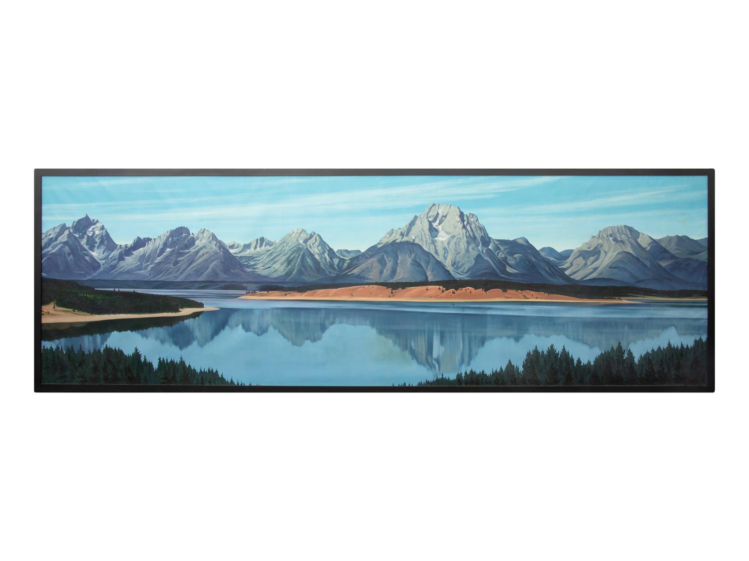 Landscape, Jackson Lake, Wyoming