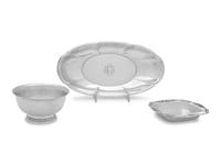 A Group of Three American Silver Serving Articles
