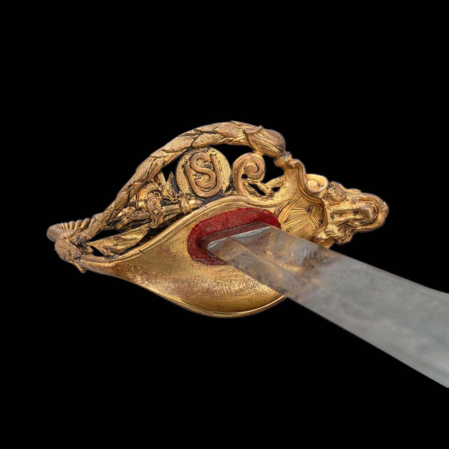 Tiffany & Co. Greco-Roman Bust Hilt Presentation Sword of Capt. A.A. Donalds - 2nd Fire Zouaves - Mortally Wounded at Bristoe Station