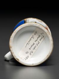 A Boxer's Porcelain Occupational Shaving Mug