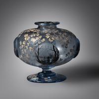 Footed vase, c. 1890 France