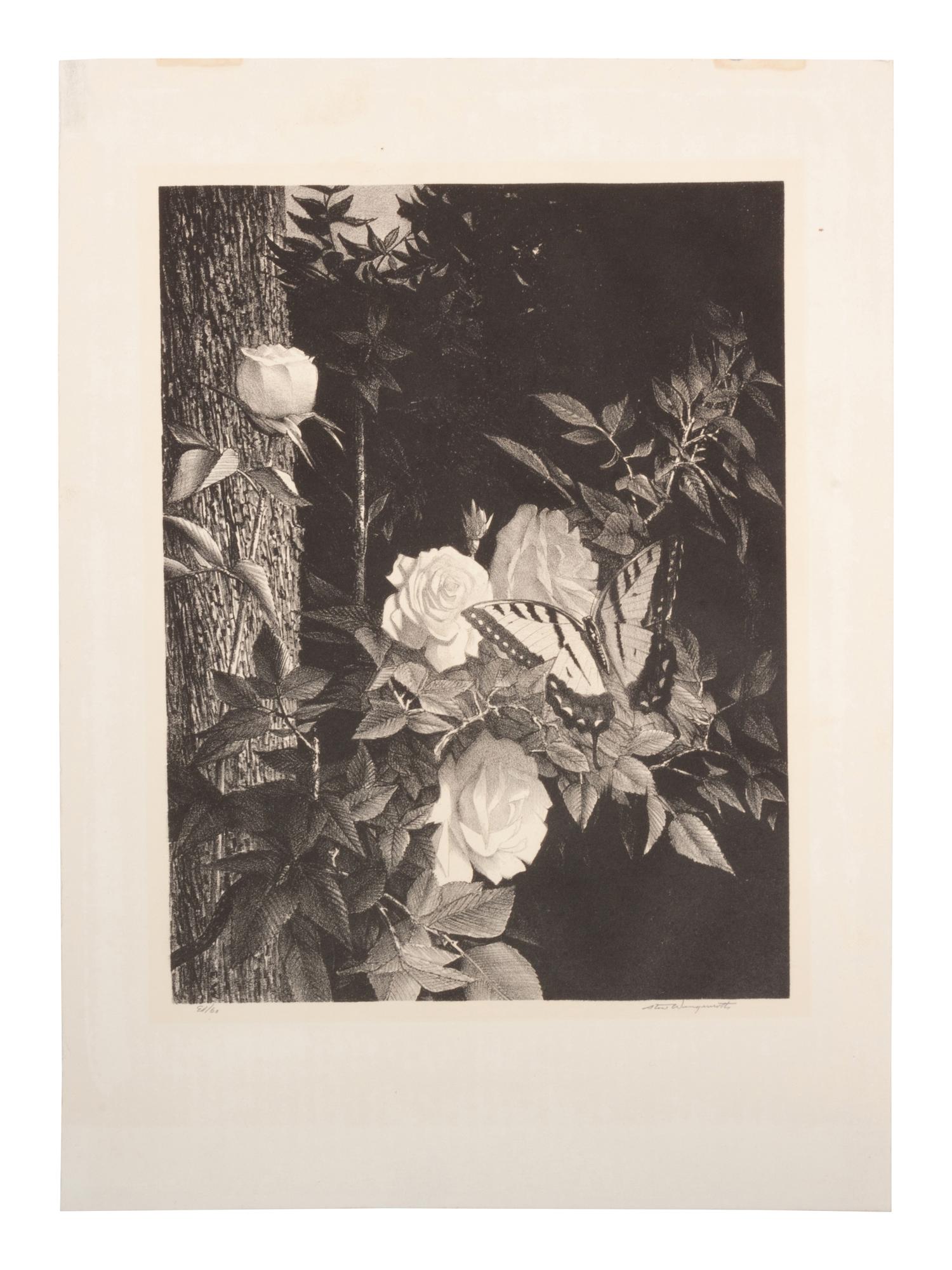 A group of five prints ( Memory , 1971; Four Chickadees , 1956; Little Friends , 1972; Red-Winged Black Birds , 1946; The Matriarch, Owl )