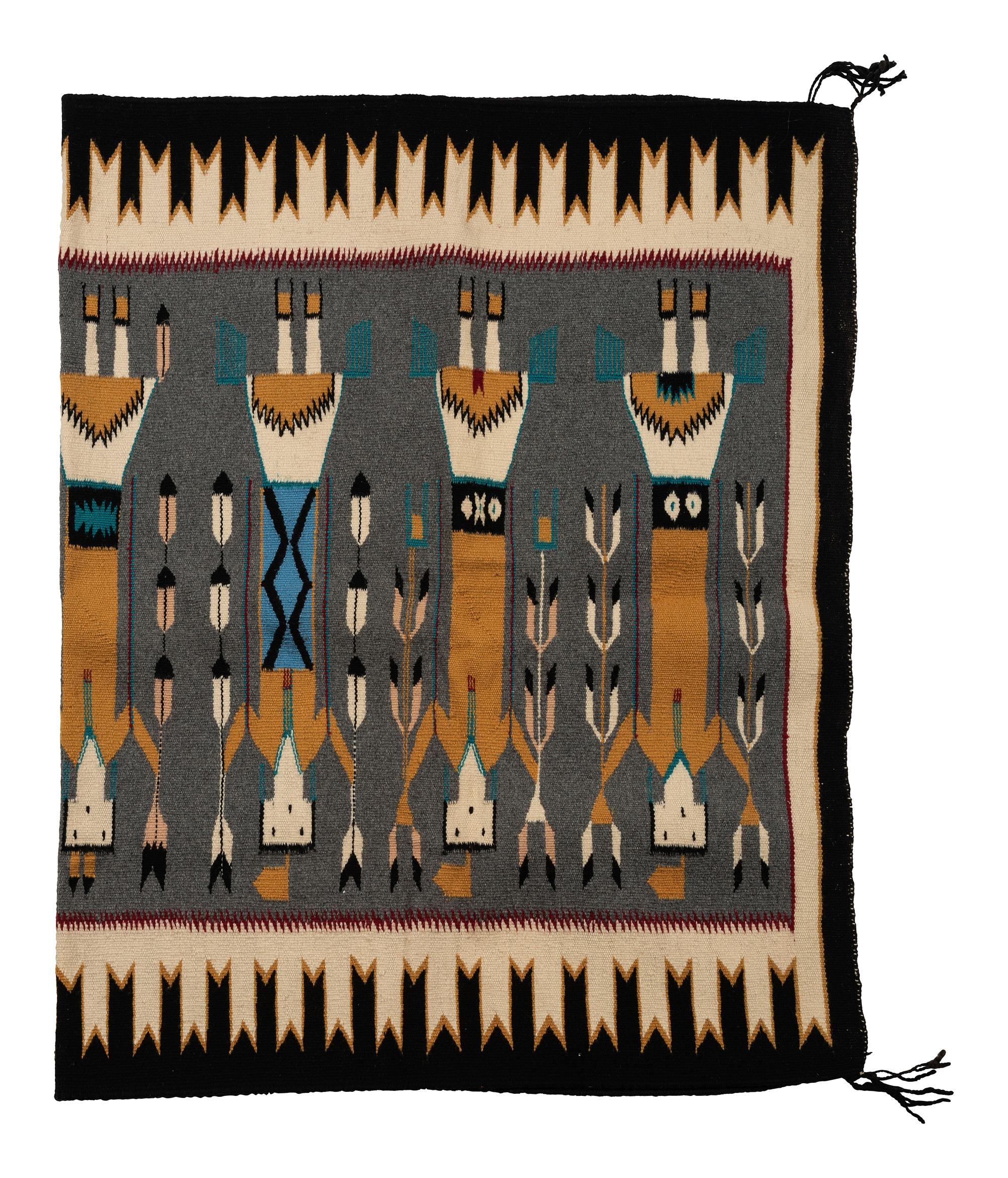 Navajo Yei Weaving / Rug