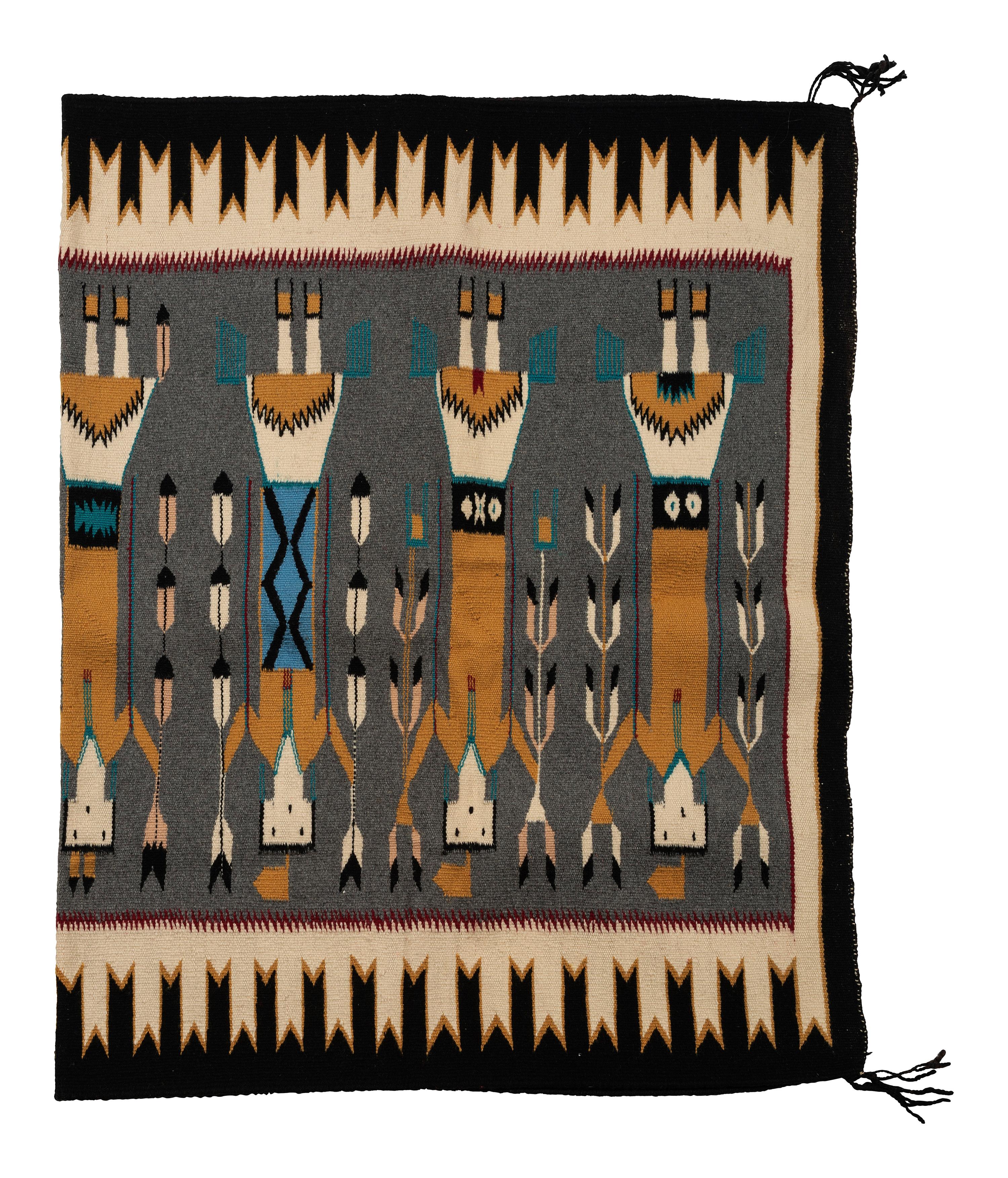 Navajo Yei Weaving / Rug