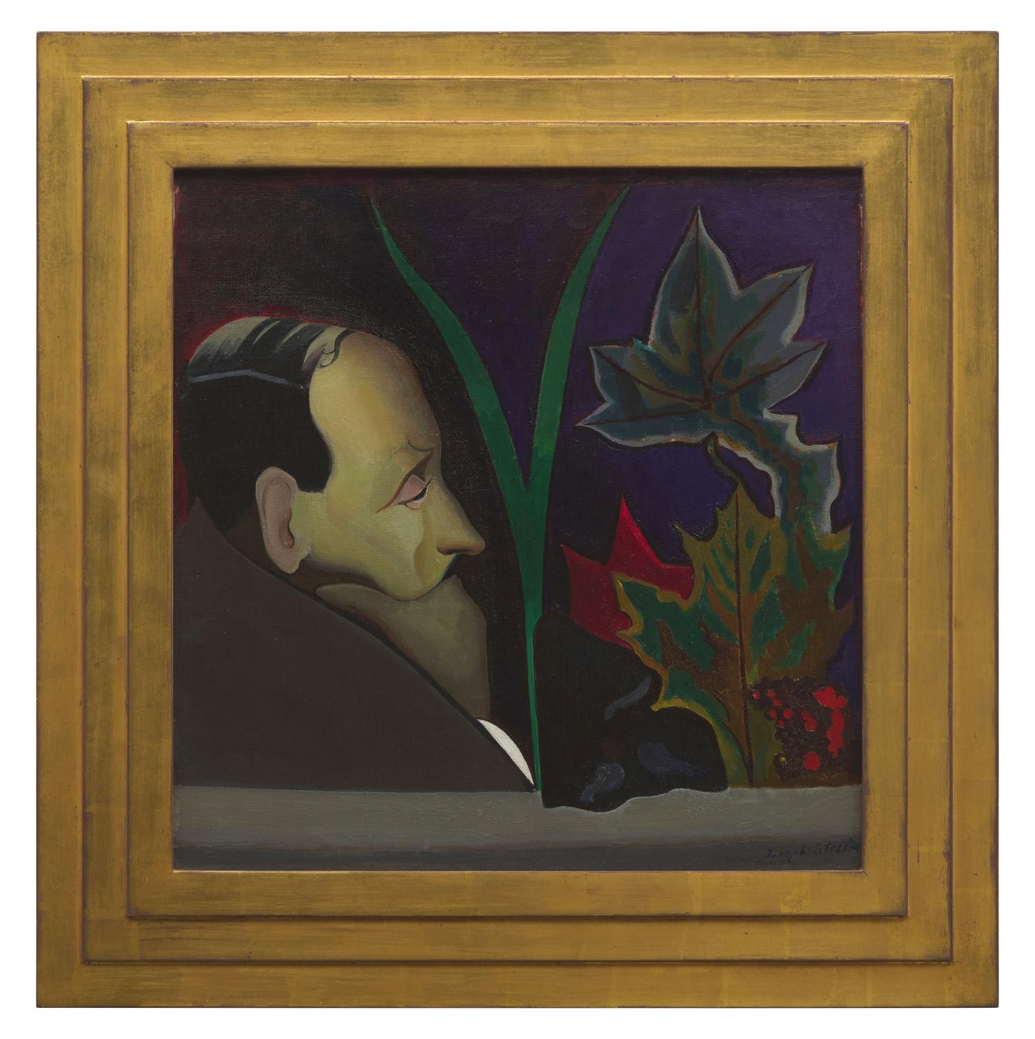 Untitled (Portrait Profile and Still Life)