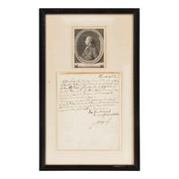 George III (1738-1820). Autograph letter signed ("George R.") to his son Prince Frederick, Duke of York and Albany. Weymouth, 5 September 1800.