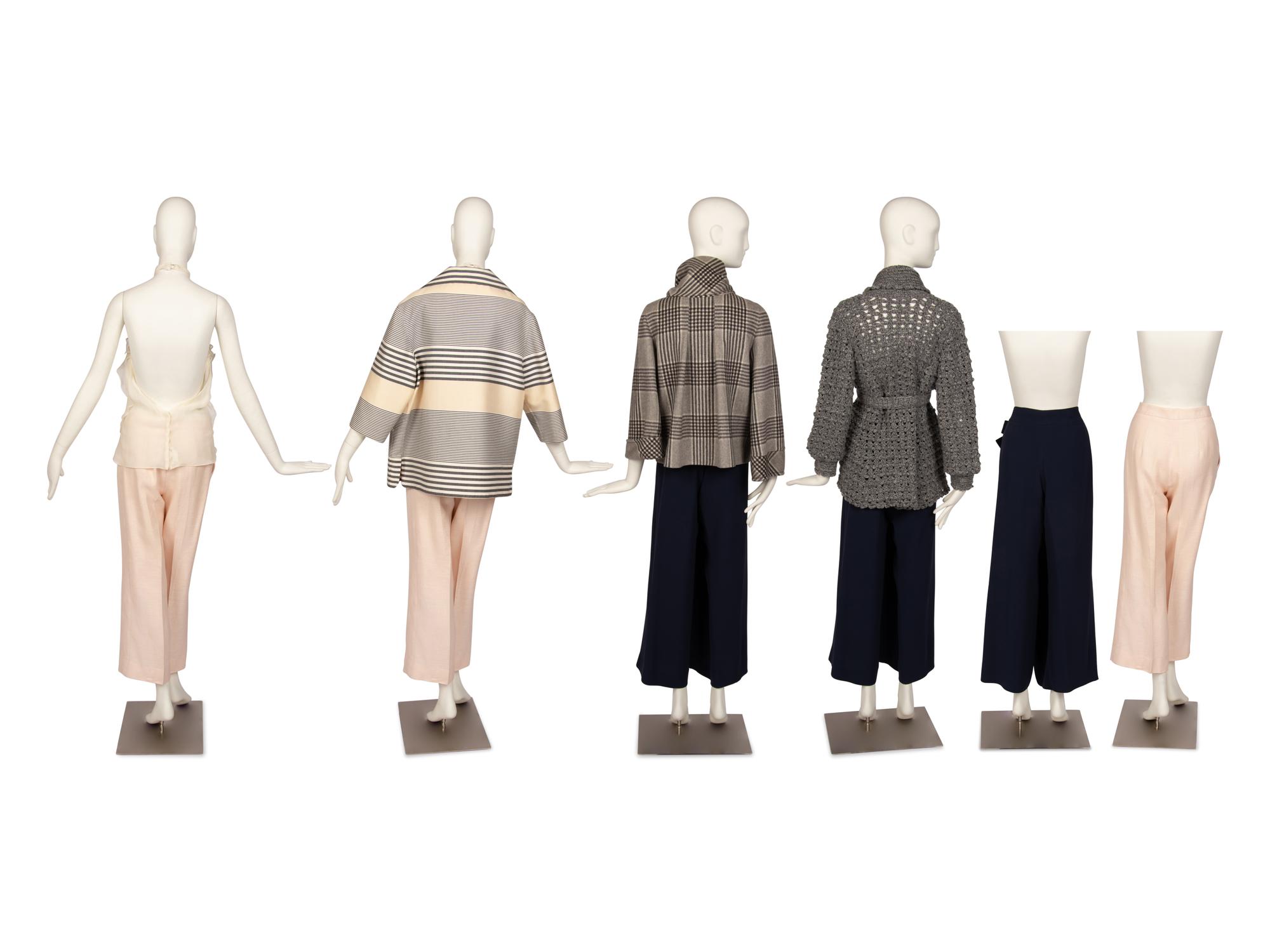 Three Oscar de la Renta Ensembles, 2007-2011