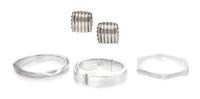 A Collection of Silver Jewelry, Taxco, 94.20 dwts.