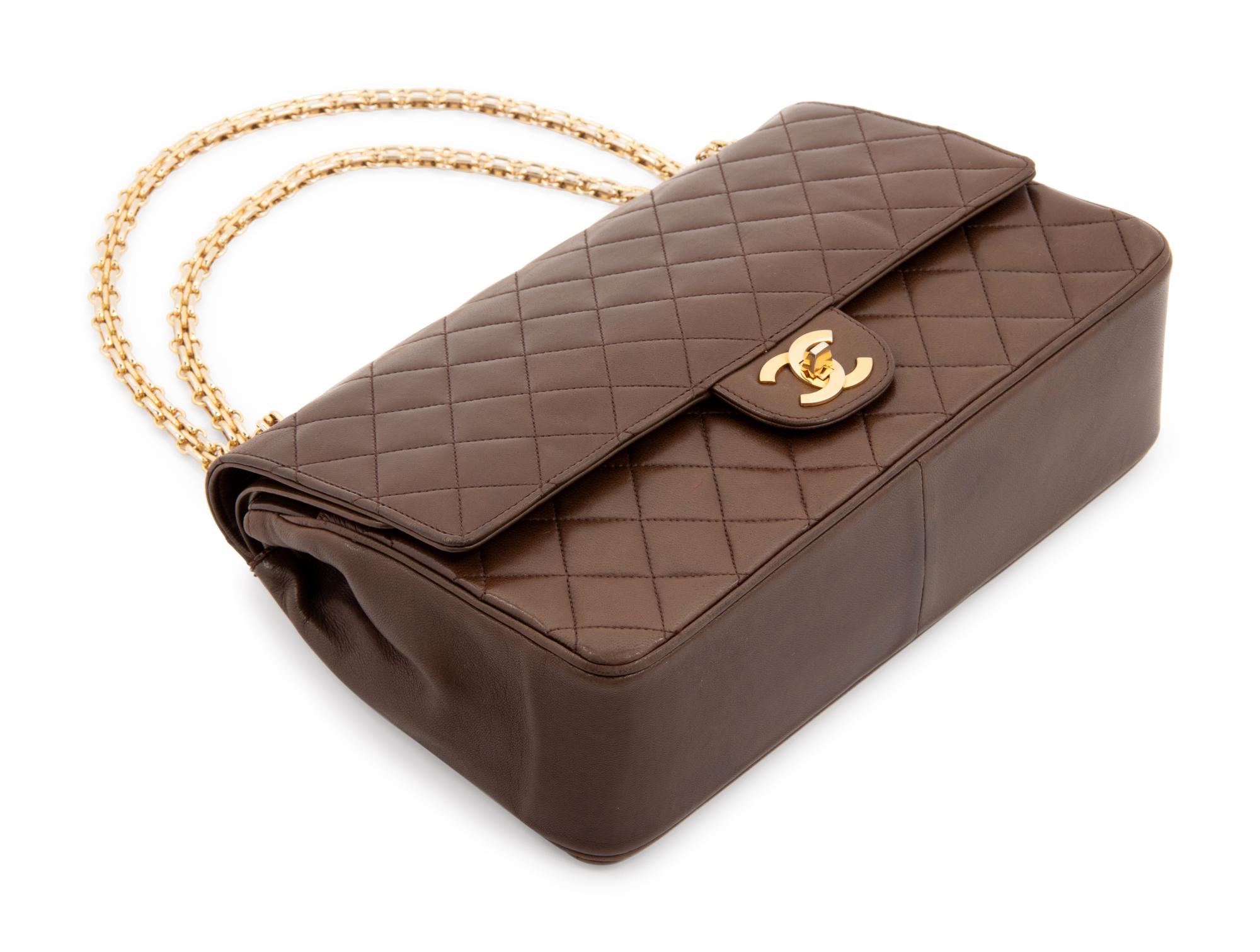 Chanel Vintage 2.55 Double Flap with Mademoiselle Chain, c.1984