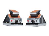 [CAMERAS]. 3 Polaroid cameras, incl. SX70 and Model 95 outfit with accessories.