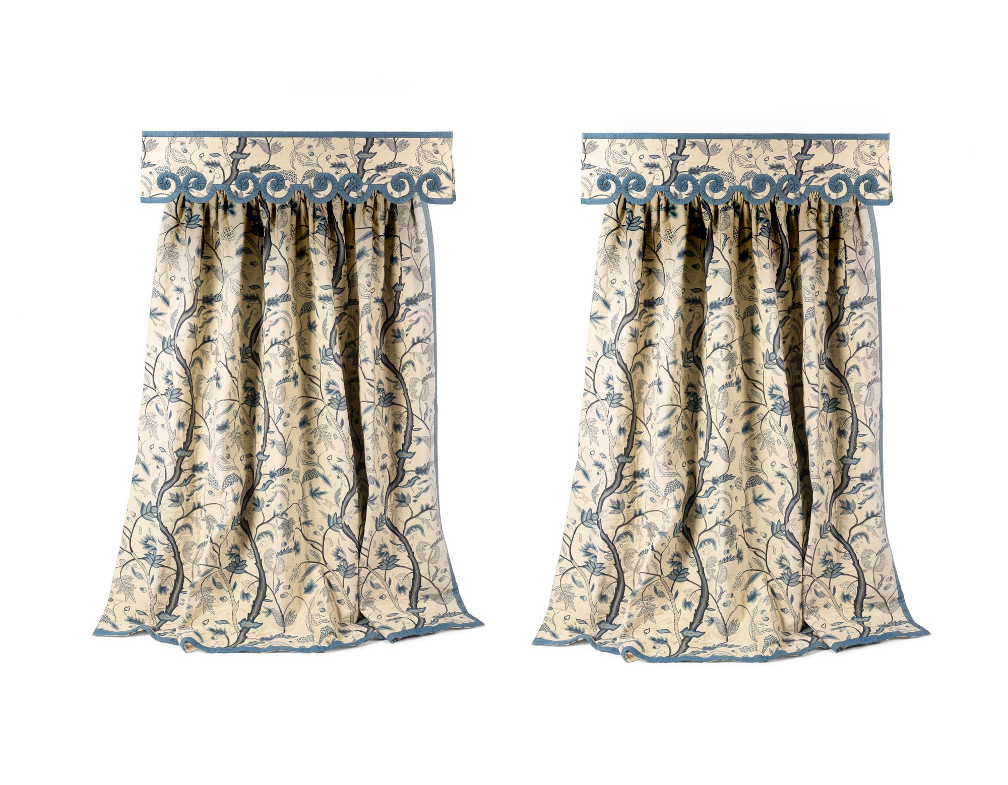 Two Sets of Window Treatments