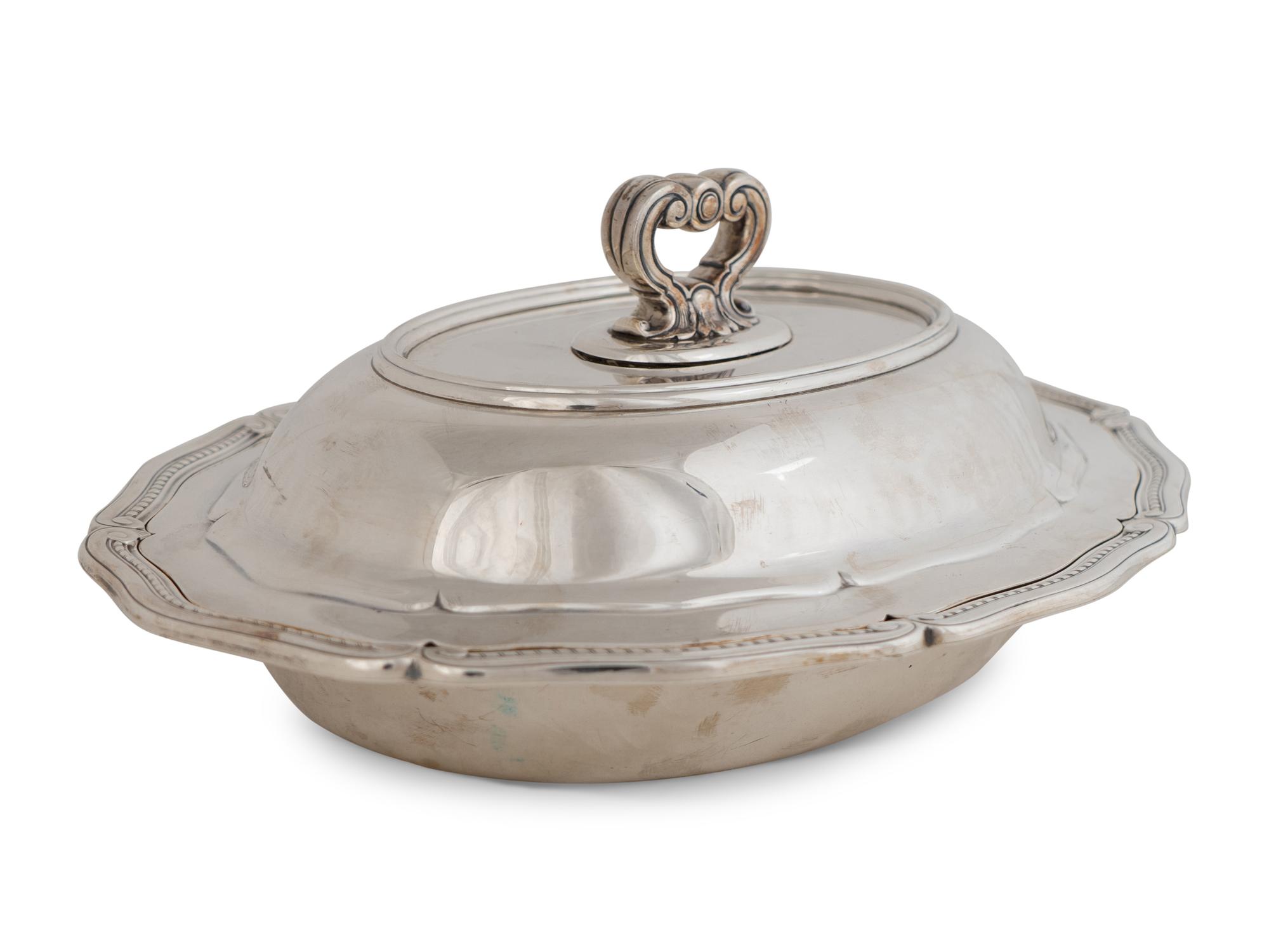 A Tiffany & Co. Silver Convertible Vegetable Dish — 20th Century