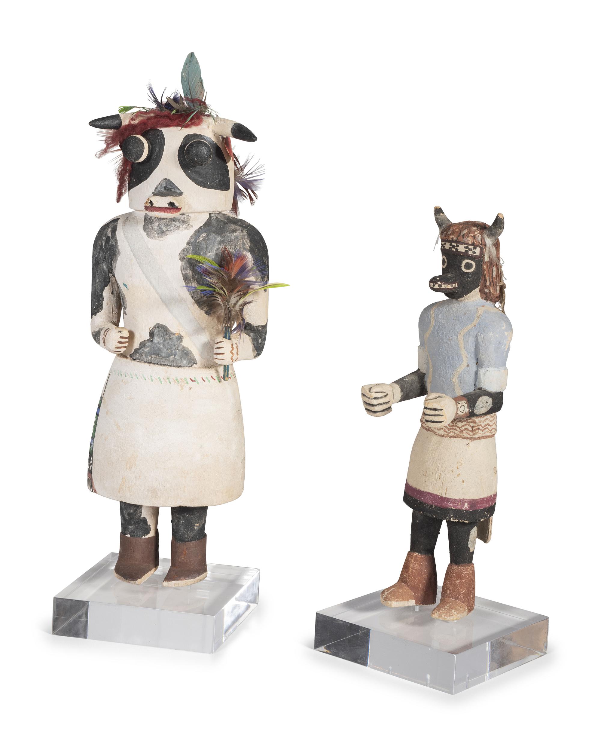 Collection of Hopi Katsina Dolls