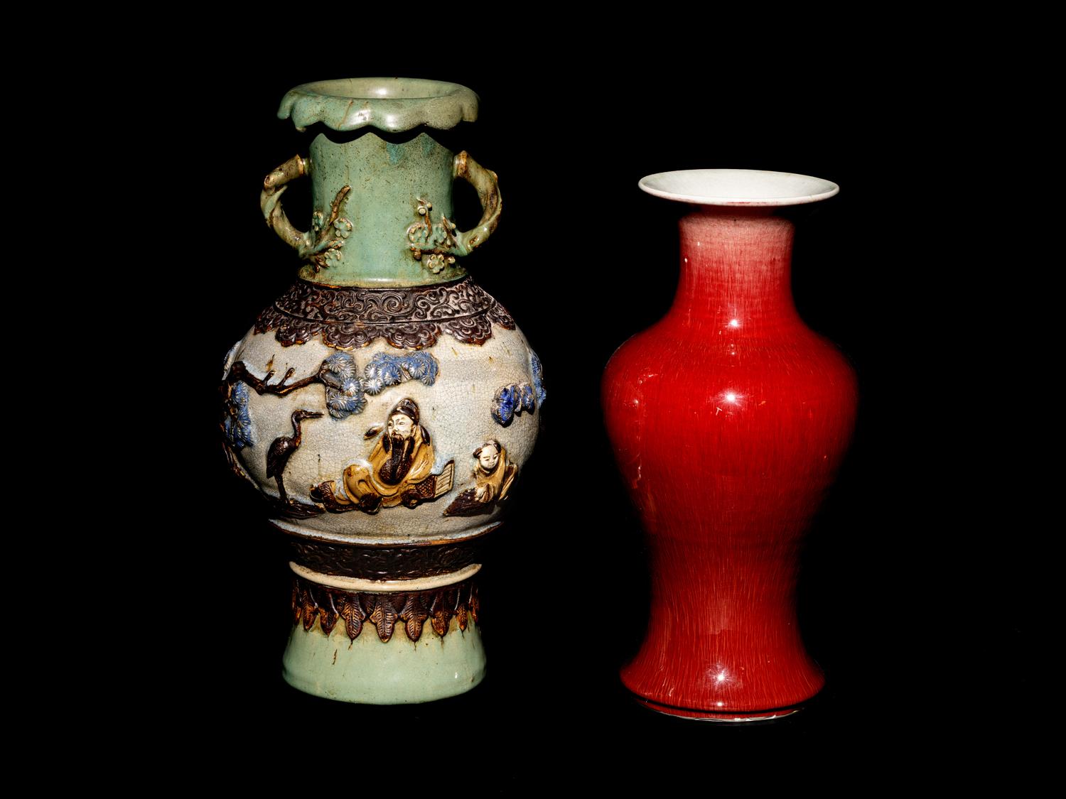 Two Chinese Porcelain Vases
