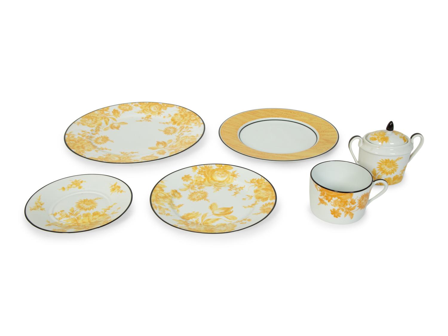 Two Bill Goldsmith for Site Corot Limoges Porcelain Partial Services — 20TH/21ST CENTURY