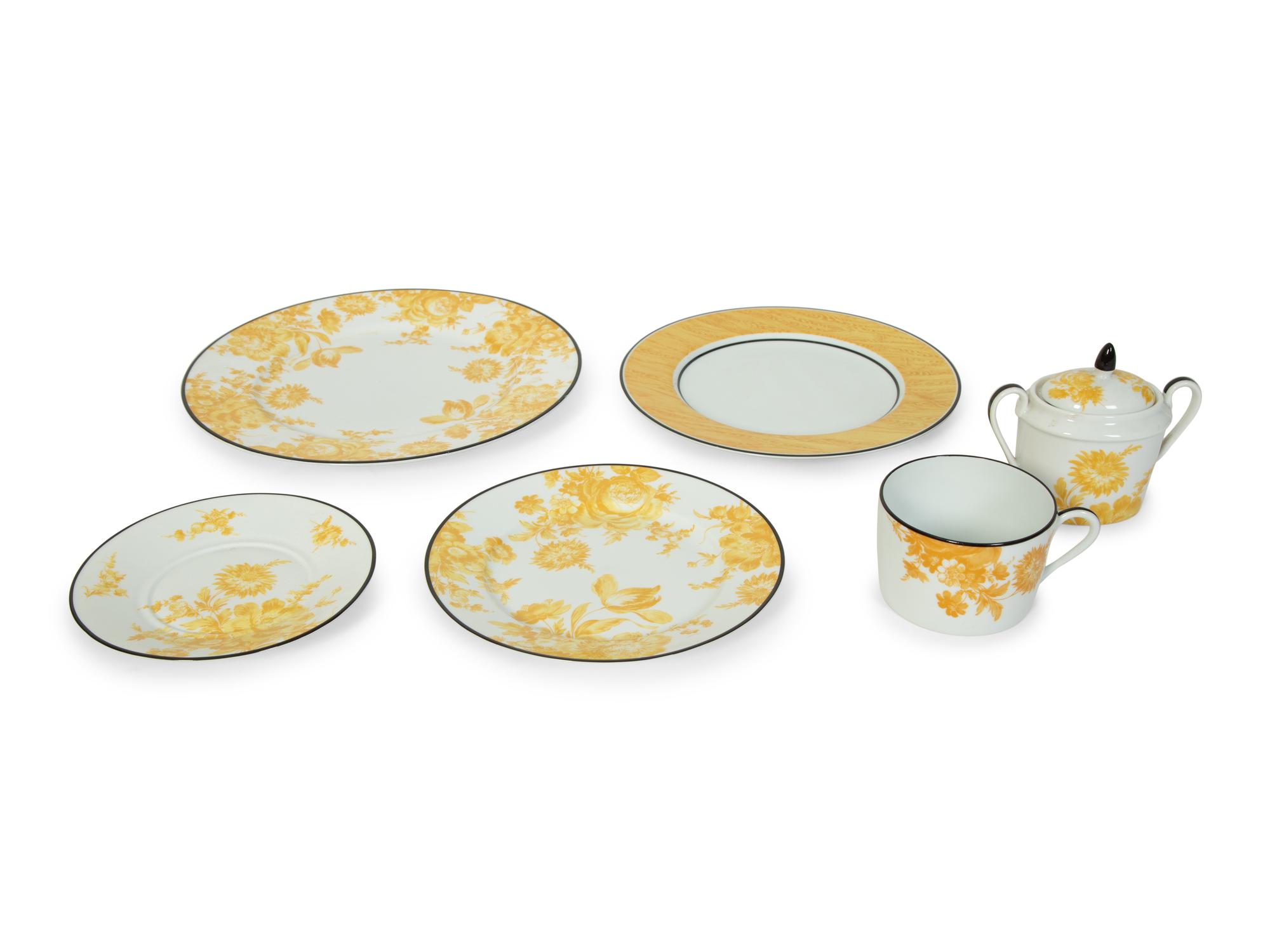 Two Bill Goldsmith for Site Corot Limoges Porcelain Partial Services — 20TH/21ST CENTURY