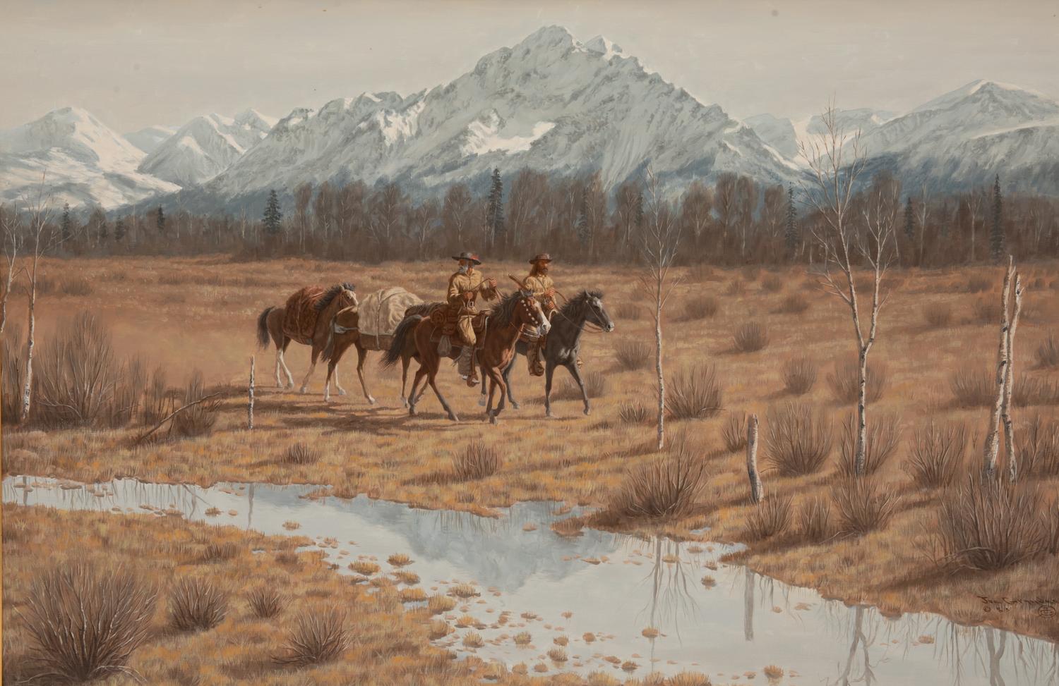 Crossing The Big Horn