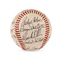 A 1970 Pittsburgh Pirates Team Signed Autograph Baseball (Beckett Authentication Services Letter of Authenticity)