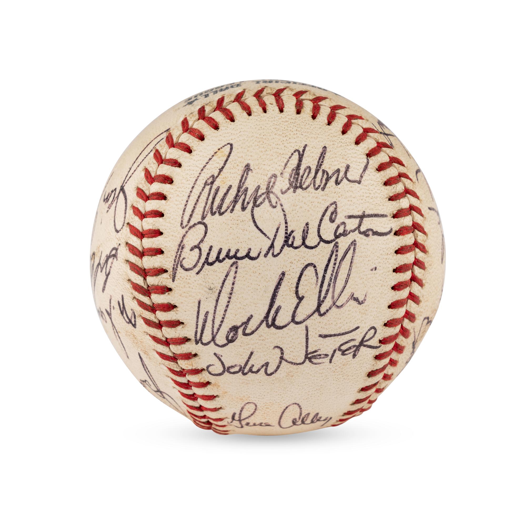 A 1970 Pittsburgh Pirates Team Signed Autograph Baseball (Beckett Authentication Services Letter of Authenticity)