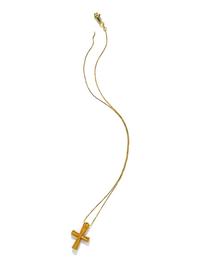 A Byzantine Gold Cross — with a modern gold chain