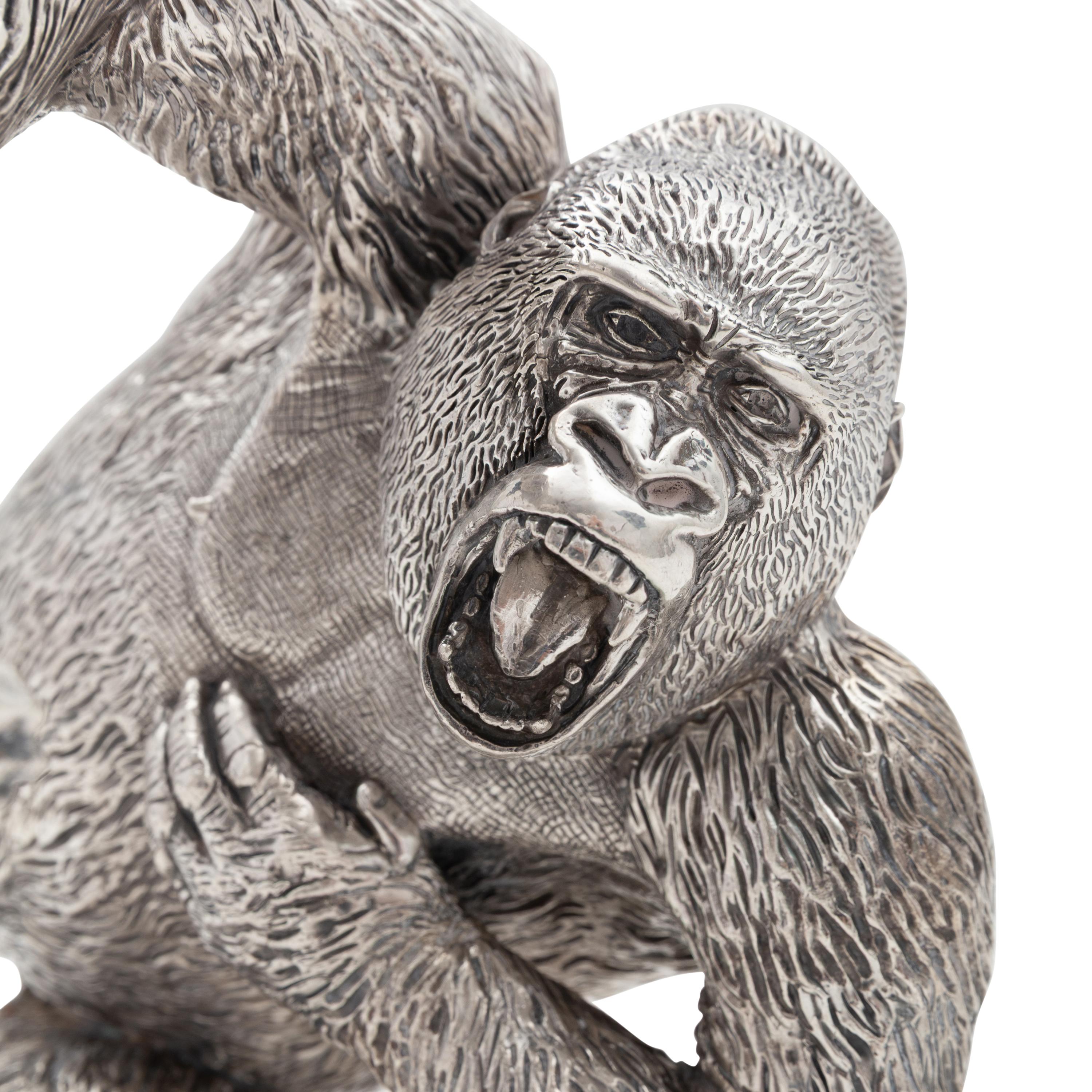 Patrick Mavros (Harare, Zimbabwe, Est. 1978) — Young Male Gorilla Lying (Peter), 1996
