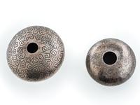 Lidded Silver Seed Jars