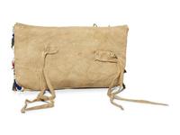 Plains Beaded Hide Work Bag