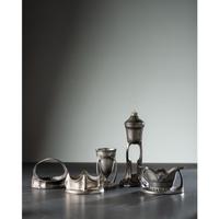 Five Kayserzinn Jugendstil Pewter Wares