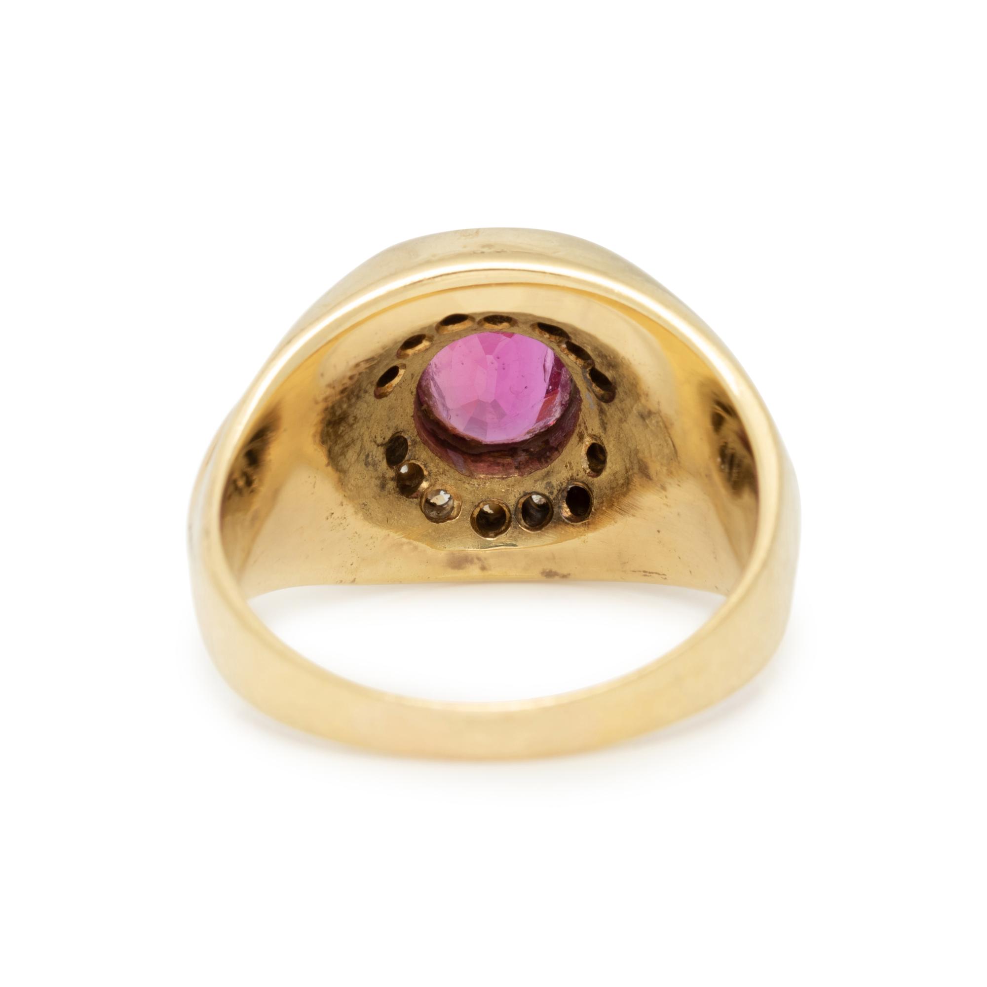 RUBY AND DIAMOND RING