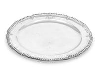 A Set of Twelve Russian Silver Dinner Plates