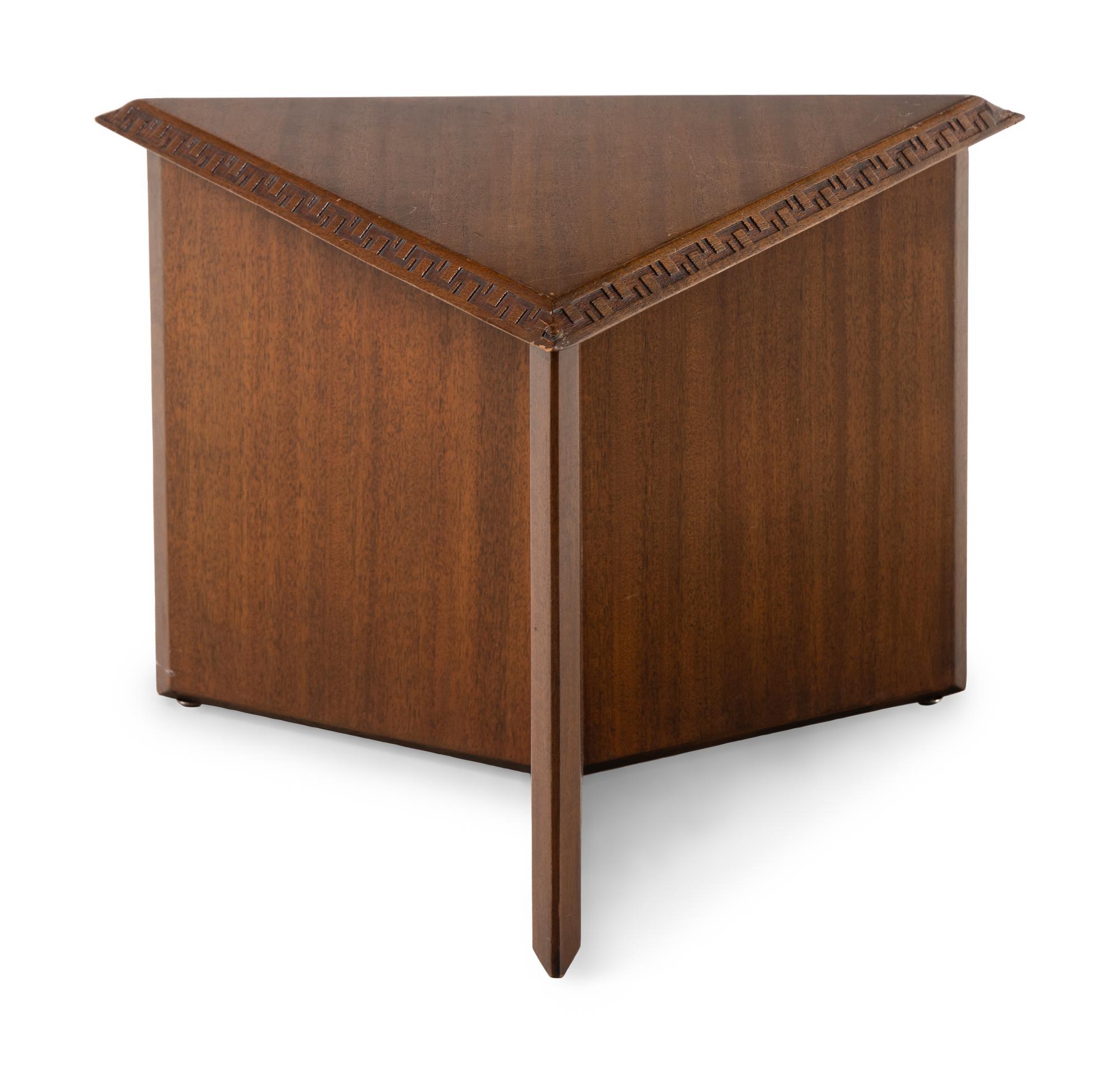 Taliesin Triangular Table Heritage Henredon, USA 1955