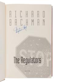 KING, Stephen ("Richard Bachman") (b. 1947). The Regulators . New York: Dutton, 1996.
