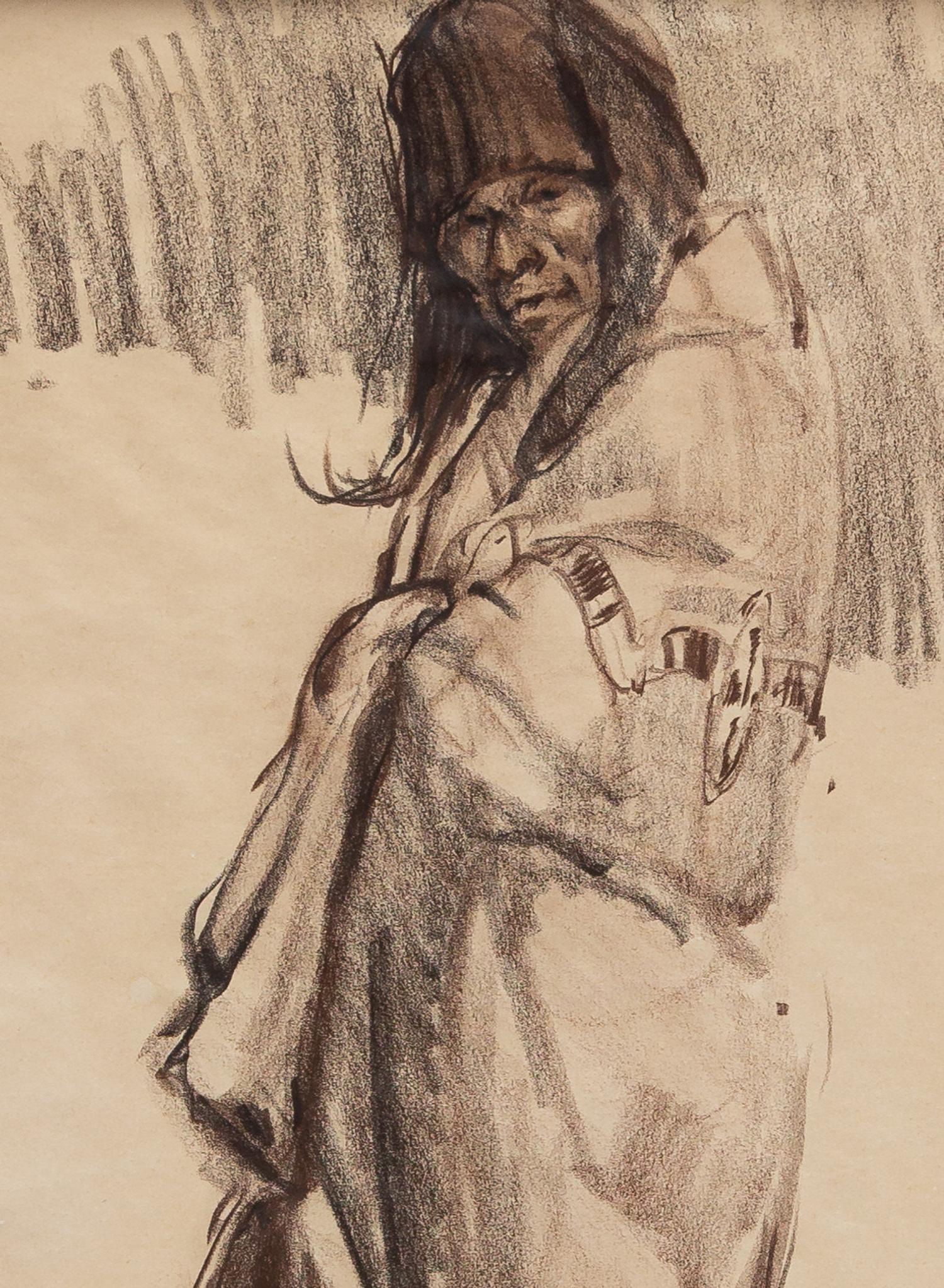 Robed Indian