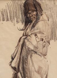 Robed Indian
