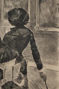Au Louvre - La Peinture (Mary Cassatt)