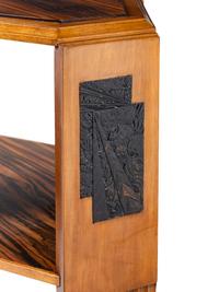 An Art Deco Calamander Side Table