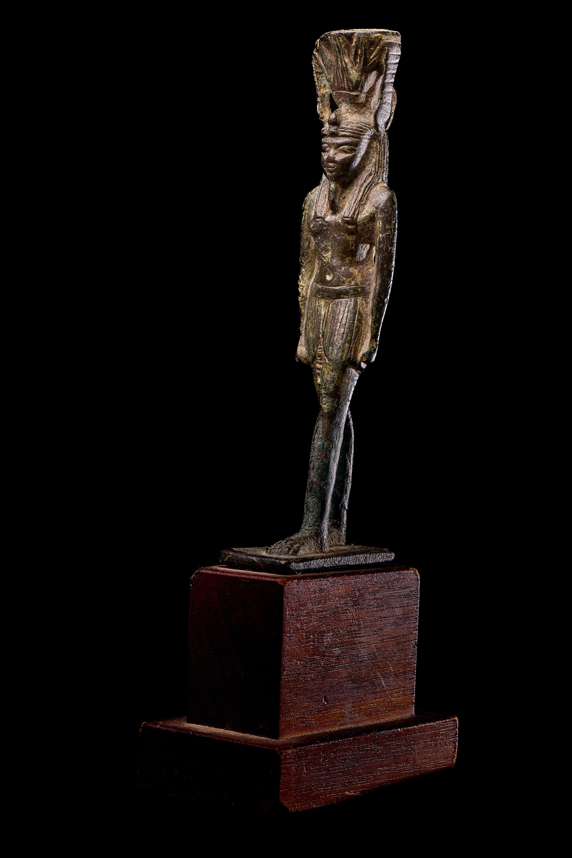An Egyptian Bronze Nefertum