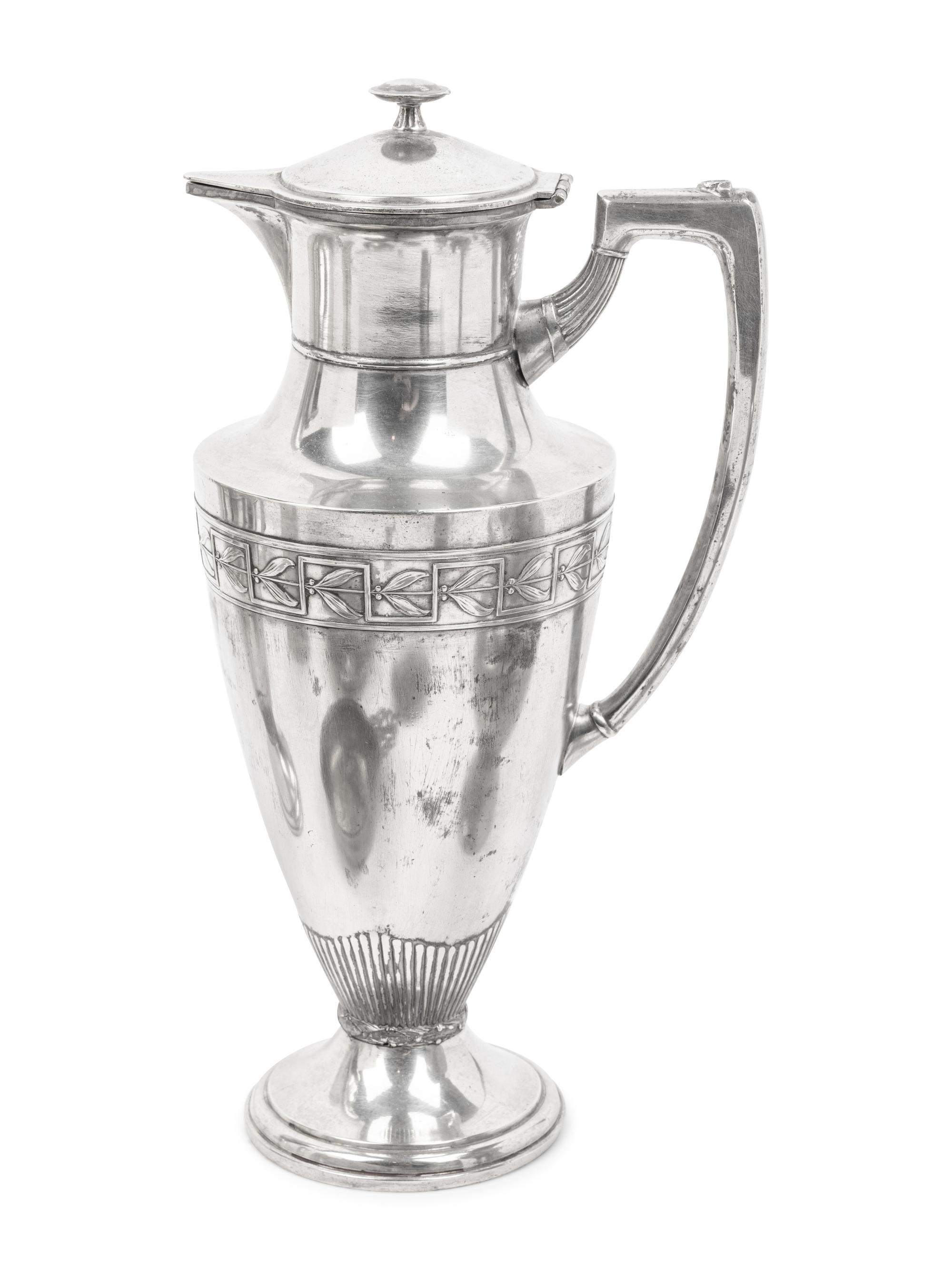 A Group of Assorted Pewter Articles