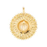 YELLOW GOLD, CULTURED PEARL, YELLOW DIAMOND, AND DIAMOND JEWELRY SUITE
