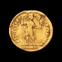 [ANCIENT] EASTERN ROMAN EMPIRE. Valens (c. 370 AD), Av Solidus (4.1g).
