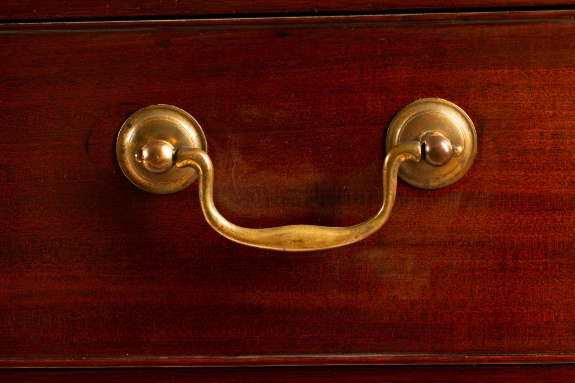 A George III Style Mahogany Slant Front Desk — 19TH/20TH CENTURY